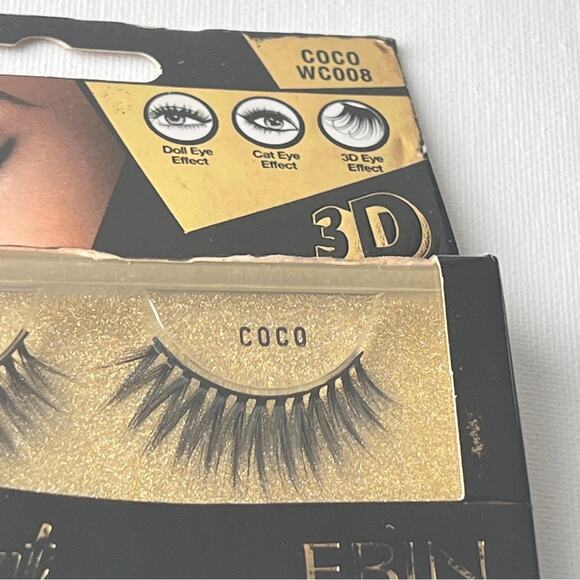 EBIN NEW YORK  Wild Cat Strip Cat Eye  3D Makeup Beauty  Lash Extension COCO - Picture 6 of 11